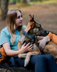 Sasquatch Shadows Hybrid Martingale Dog Collar [artist limited edition]