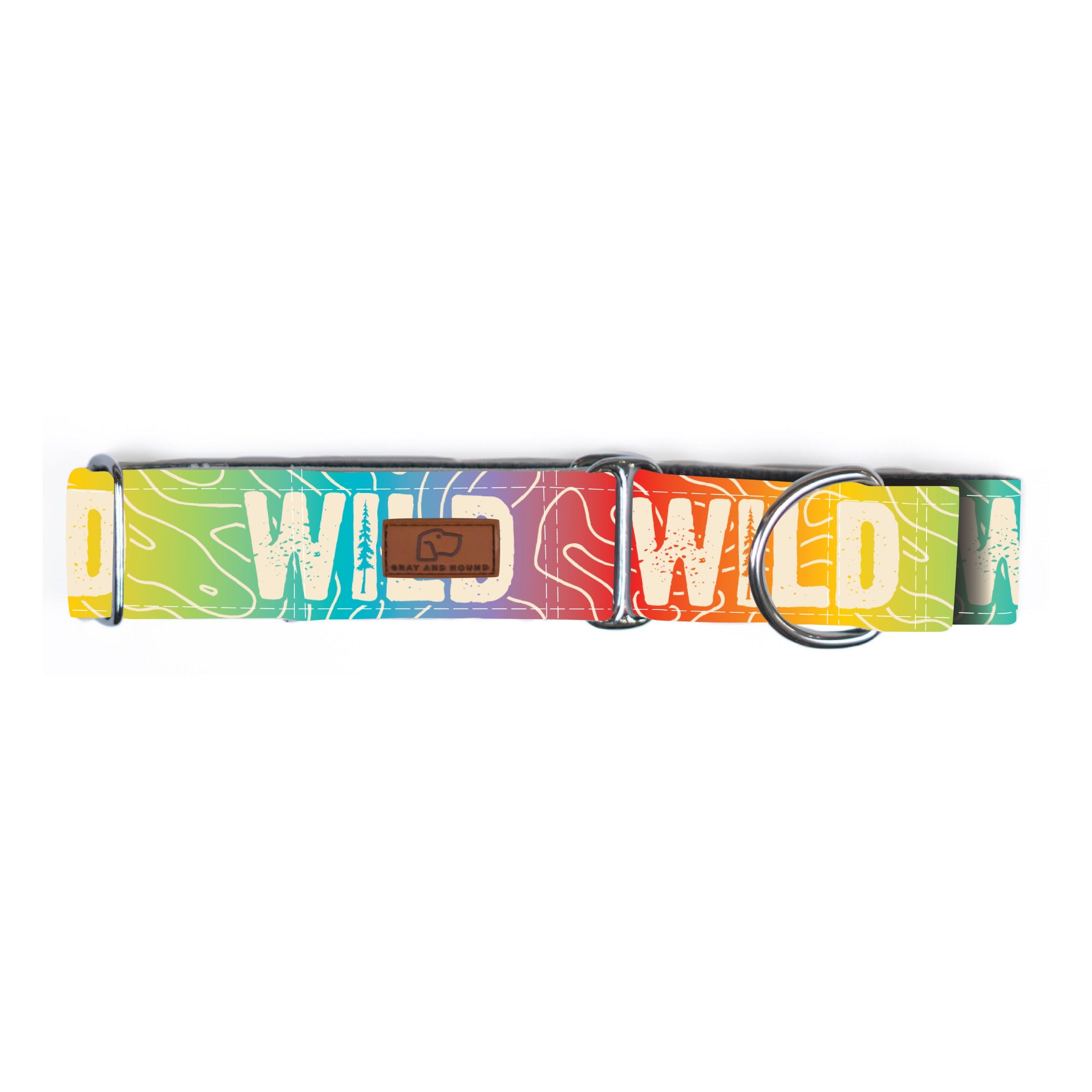 Rainbow Topo Wild Collar