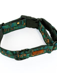 Sasquatch Shadows Hybrid Martingale Dog Collar [artist limited edition]