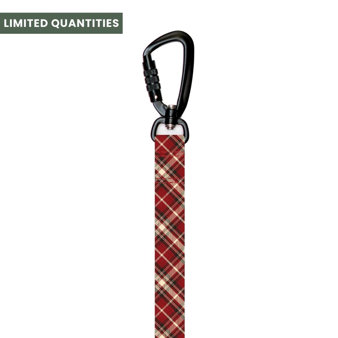 Fireside Plaid Dog Leash