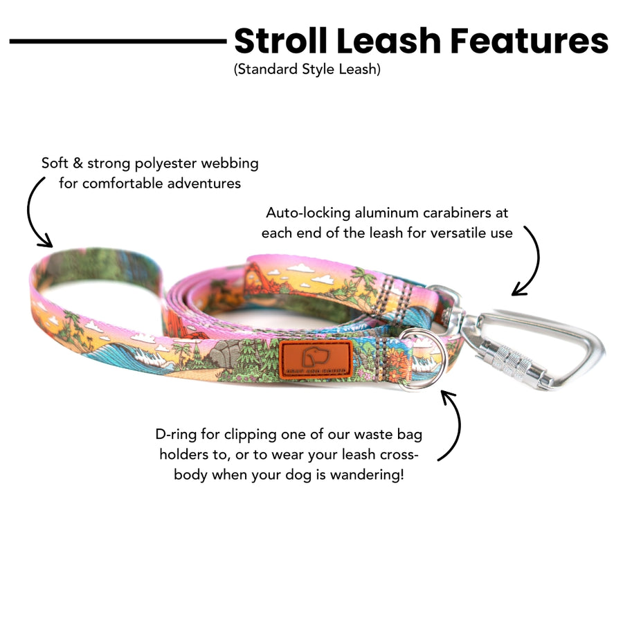Lava Cascades Dog Leash [artist limited edition]