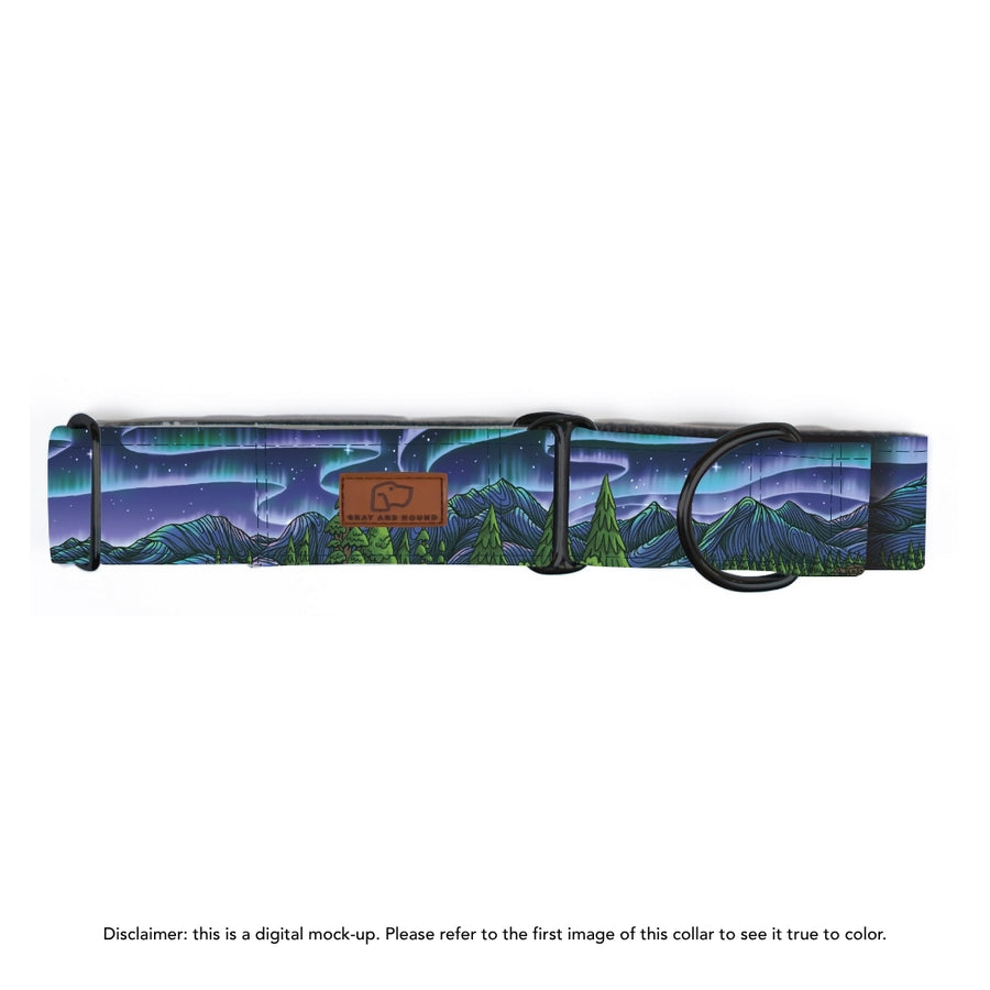 Luminous Peaks Dog Collar | Limited Artist Series