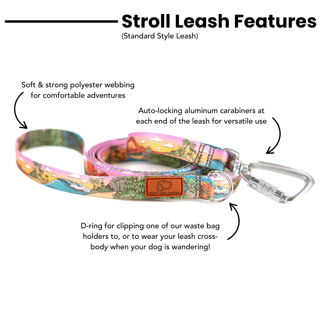 Glacier Cascades Dog Leash [artist limited edition]
