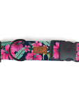 Hibiscus Floral Dog Collar [ready to ship]