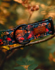 Midnight Mushrooms Dog Collar [ready to ship]