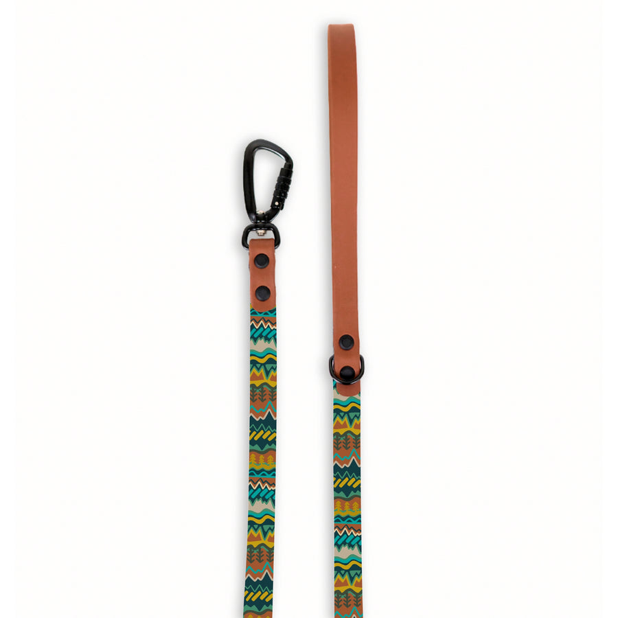 Elements in Green Dog Leash