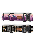 Metal Cobra Buckle Dog Collar Two Pack (choose your designs)