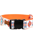 Blood Orange Aztec Dog Collar
