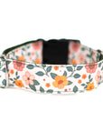 Retro Floral Dog Collar