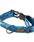 Luminous Peaks Hybrid Martingale Dog Collar | Limited Artist Series