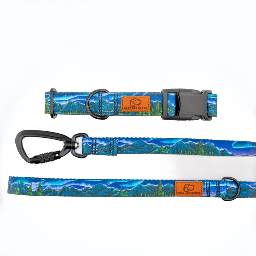 Luminous Peaks Dog Collar | Limited Artist Series