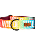 Rainbow Topo Wild Dog Collar [special edition]