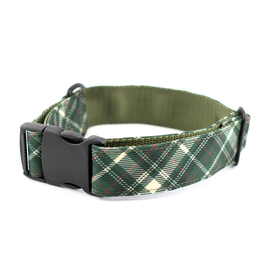 Timberline Plaid Dog Collar