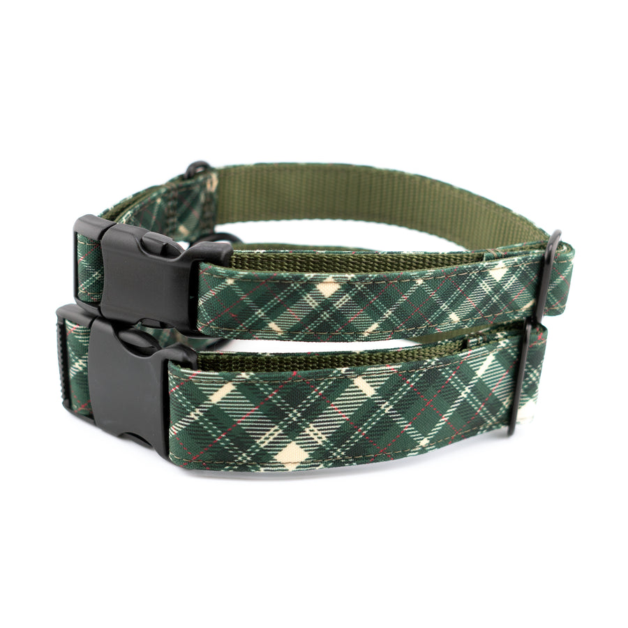Timberline Plaid Dog Collar