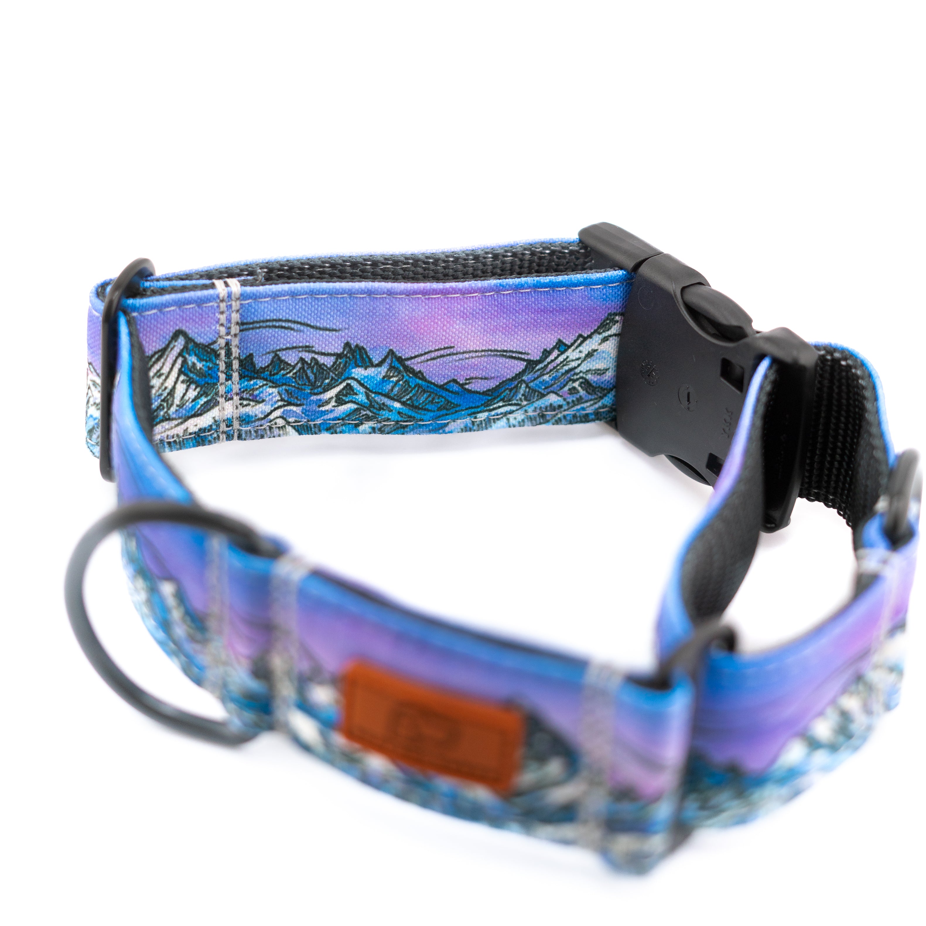 Cascades Hybrid Martingale Dog Collar [choose color]