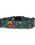 Overland Forest Dog Collar [ready to ship]