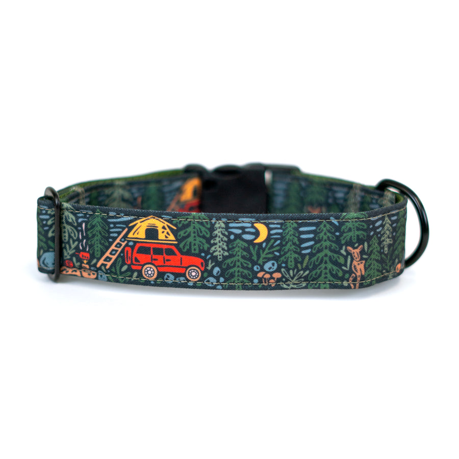 Overland Forest Dog Collar [ready to ship]