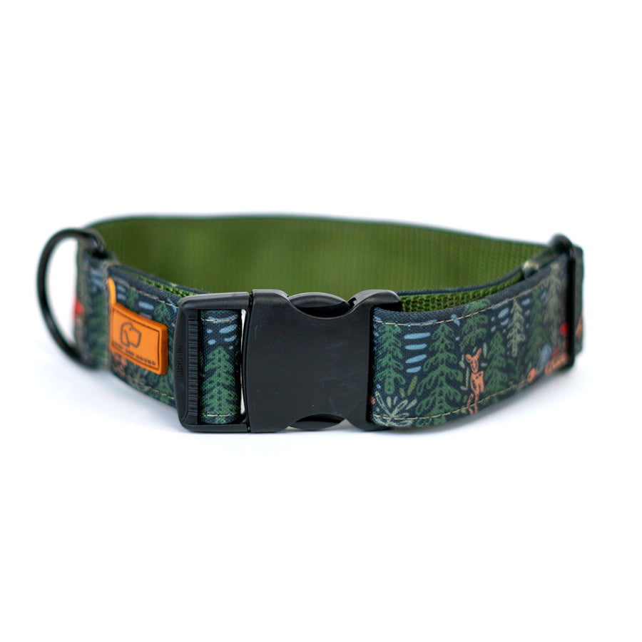 Overland Forest Dog Collar [ready to ship]