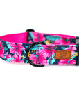 Hibiscus Floral Dog Collar [ready to ship]