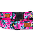 Hibiscus Floral Dog Collar [ready to ship]