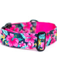 Hibiscus Floral Dog Collar