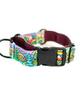 Rainbow Ridge Hybrid Martingale Dog Collar | Limited Artist Series