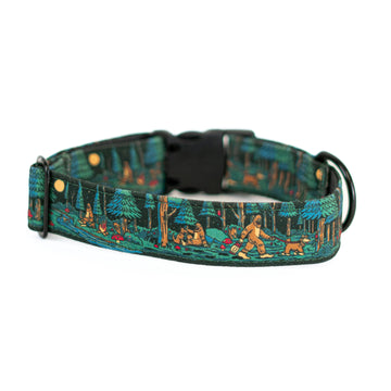 Sasquatch Shadows Dog Collar | Limited Artist Series