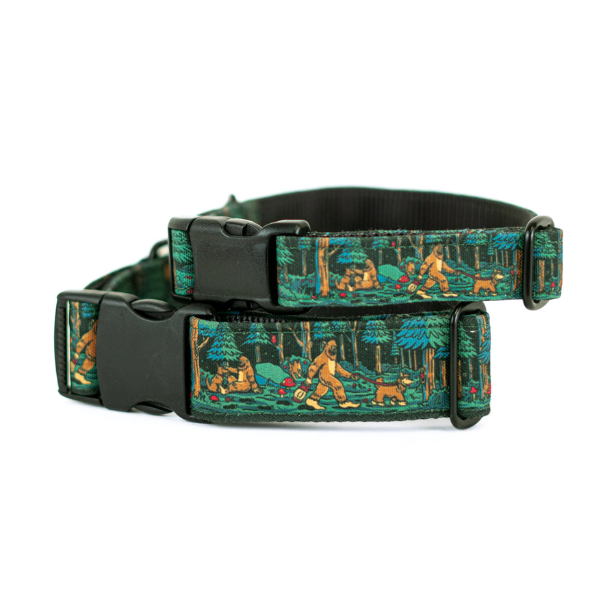 Sasquatch Shadows Dog Collar [artist limited edition]