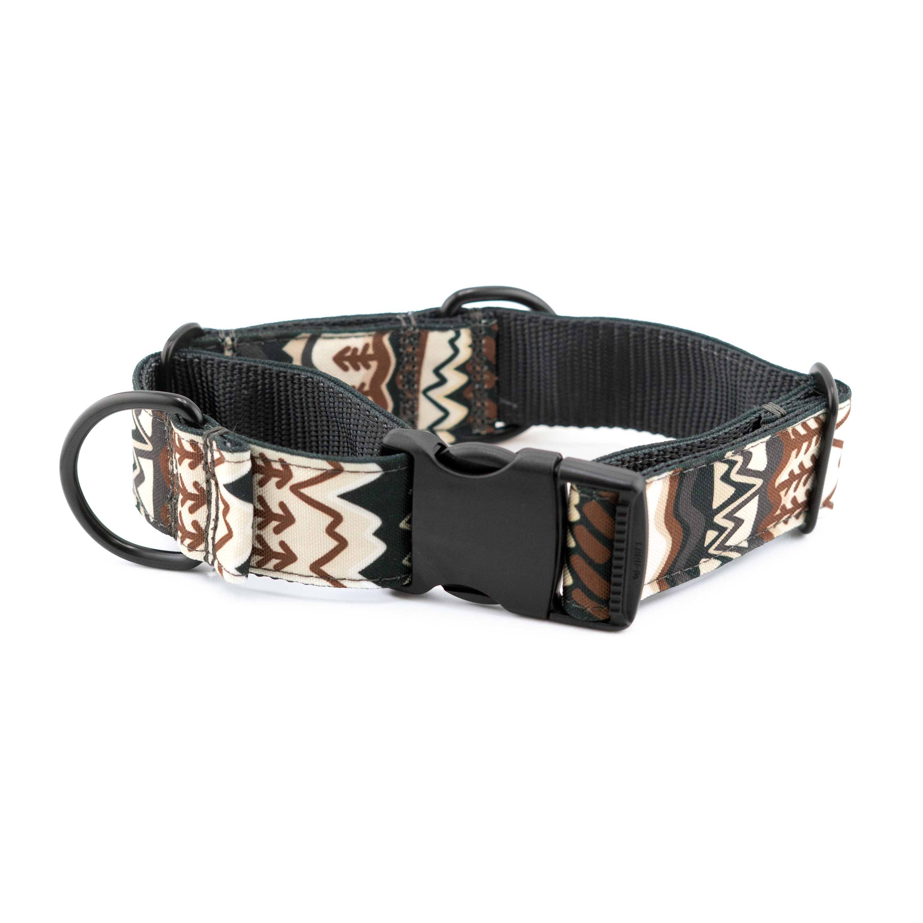 Elements in Obsidian Buckle-On Martingale Collar