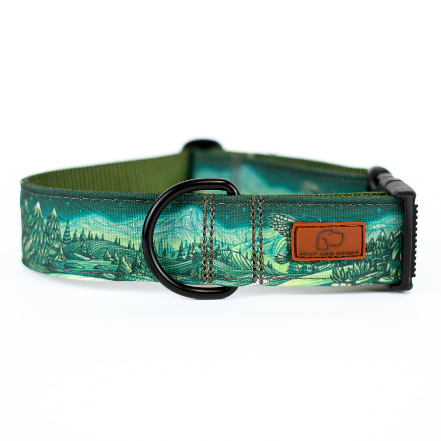 Enchantments in Green Dog Collar [Limited Edition Artist Series]