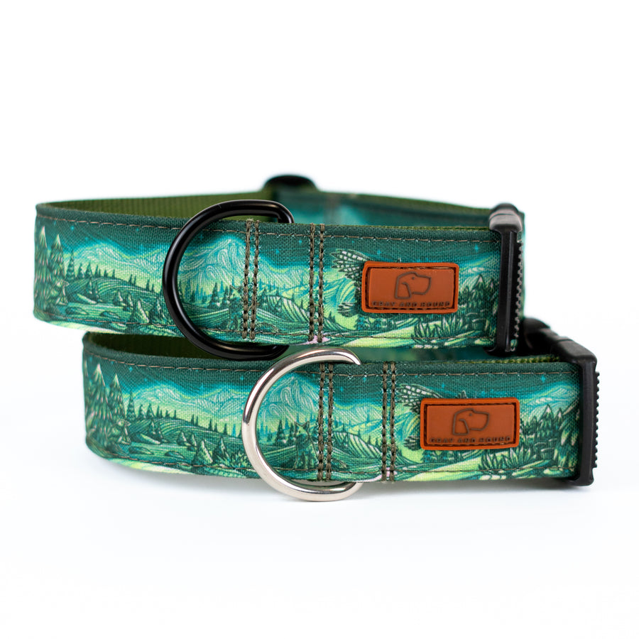 Enchantments in Green Dog Collar [Limited Edition Artist Series]