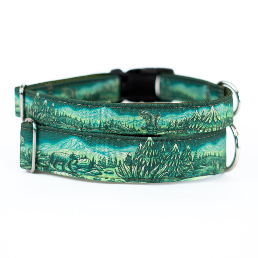 Enchantments in Green Dog Collar [Limited Edition Artist Series]