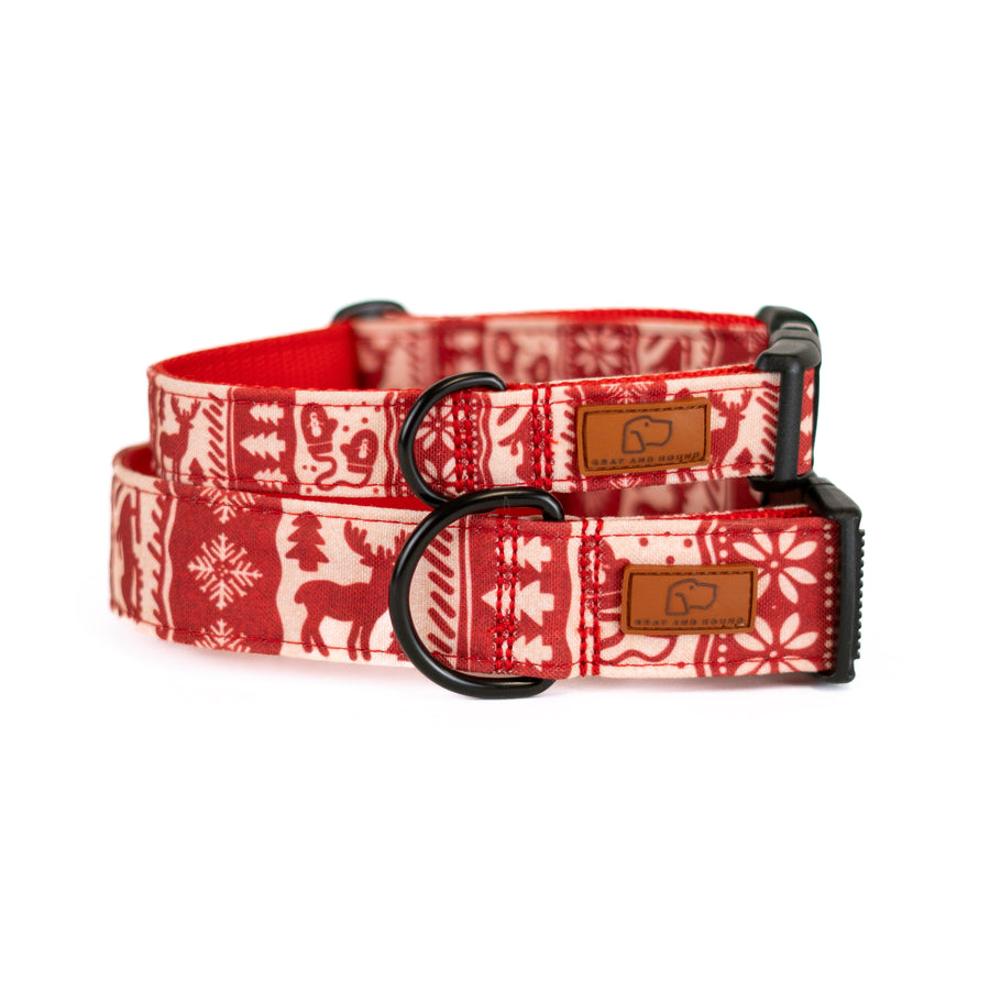 Scarlet Sweater Dog Collar