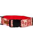 Scarlet Sweater Dog Collar