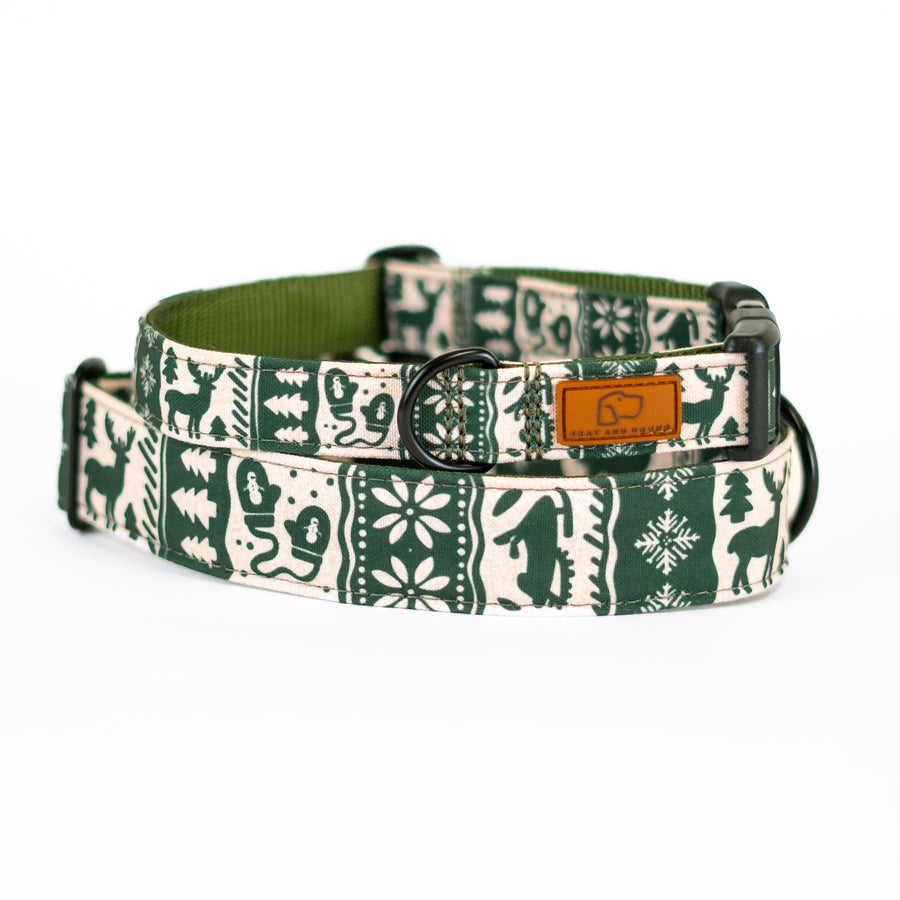 Spruce Sweater Dog Collar