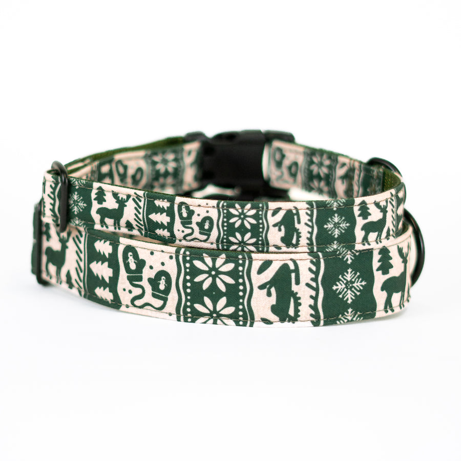 Spruce Sweater Dog Collar