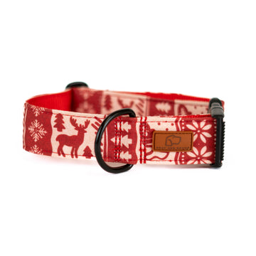 Scarlet Sweater Dog Collar