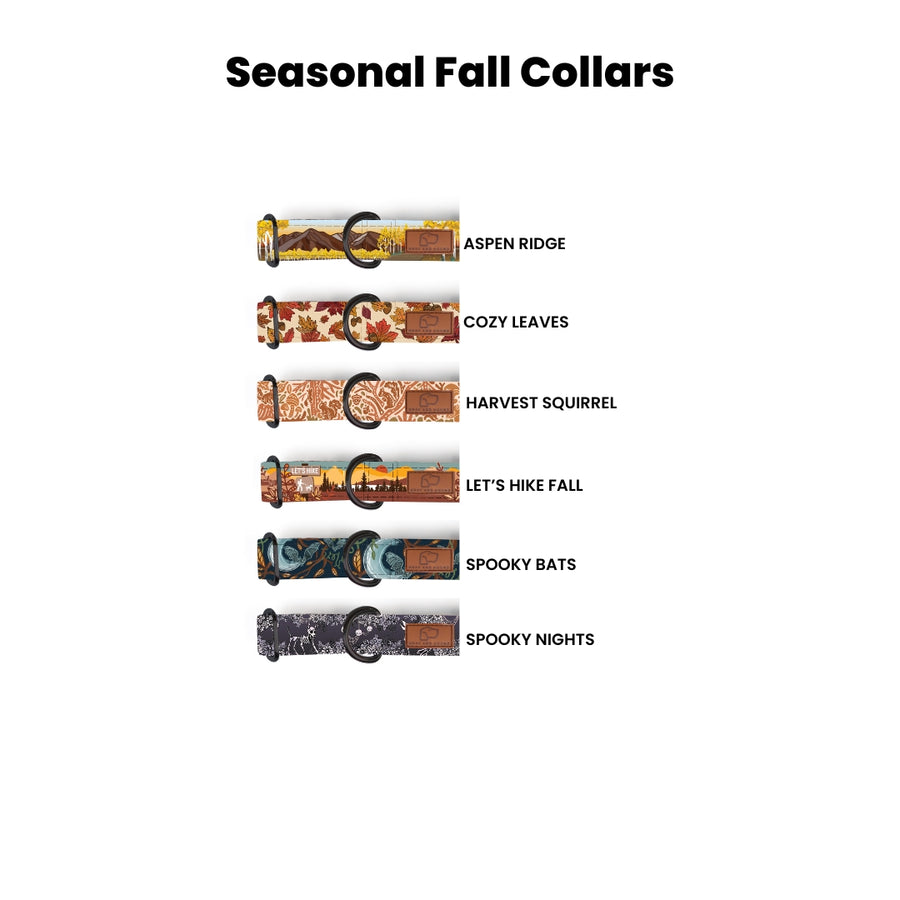 Fabric Martingale Dog Collar Three Pack (choose your designs)
