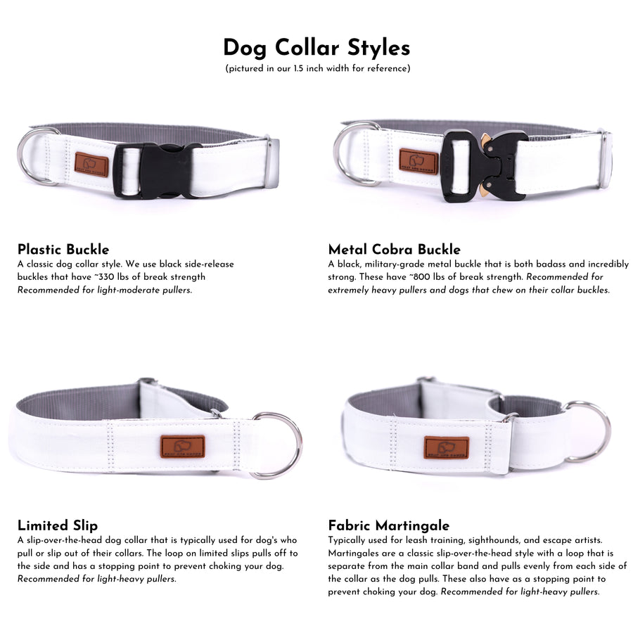 Let's Hike Spring Dog Collar