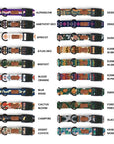 Plastic Buckle Dog Collar Three Pack (choose your designs)