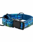 Luminous Peaks Hybrid Martingale Dog Collar | Limited Artist Series
