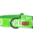 Neon Green WILD Dog Collar