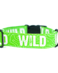 Neon Green WILD Dog Collar