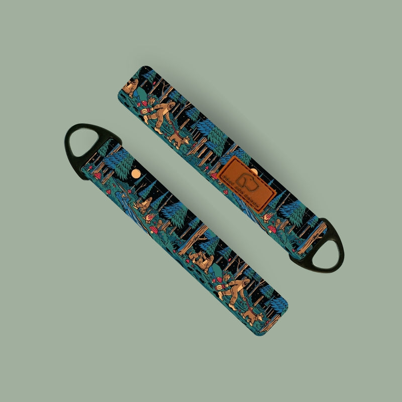 Sasquatch Shadows Key Fob