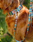 Elements in Green Dog Collar [ready to ship]