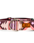 Purple and Pink Aztec Dog Collar