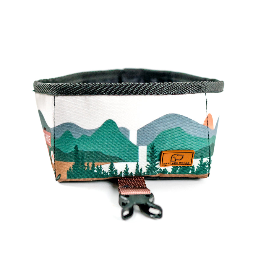 Let's Hike Collapsible Dog Bowl