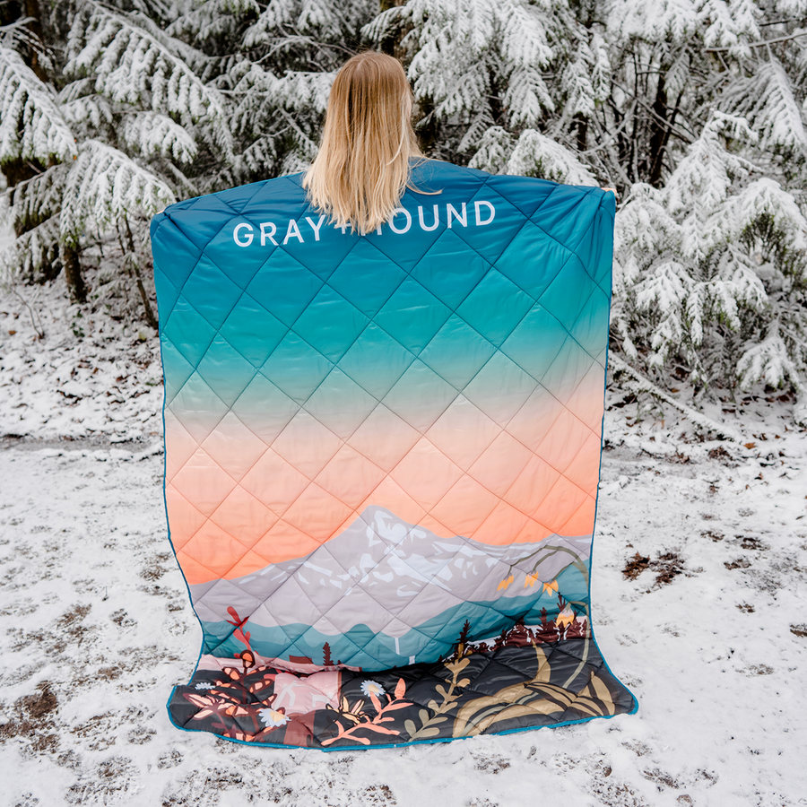 Limited Edition Let's Hike Puffy Blanket