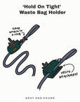 Huckleberry Geo - Hold on Tight Waste Bag Holder