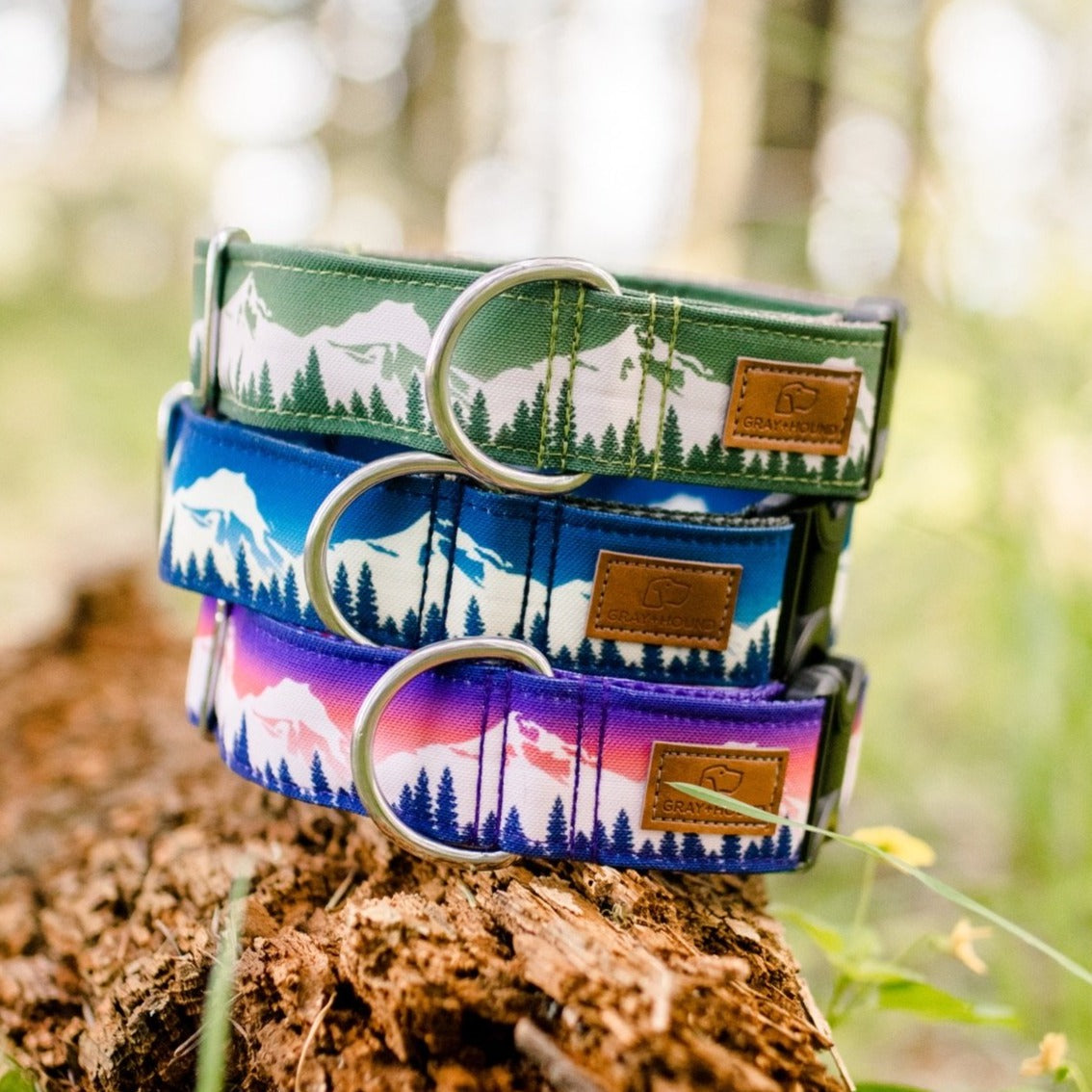 Mountain Dog Collar Stack